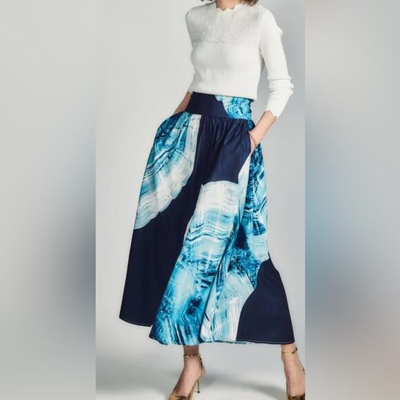 Aleeza Paris - Blue Blue Maxi Skirt - Picture 4 of 9